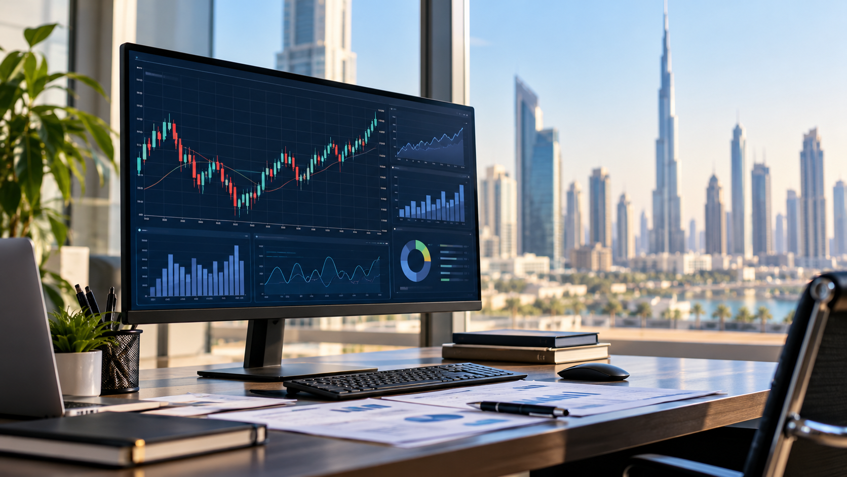 Financial market data visualization for treasury analytics